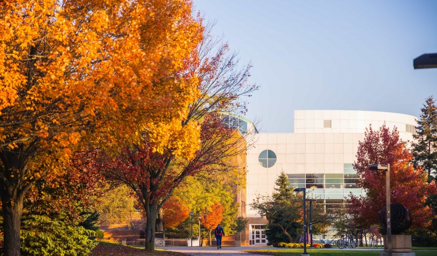 CMU Campus during Fall