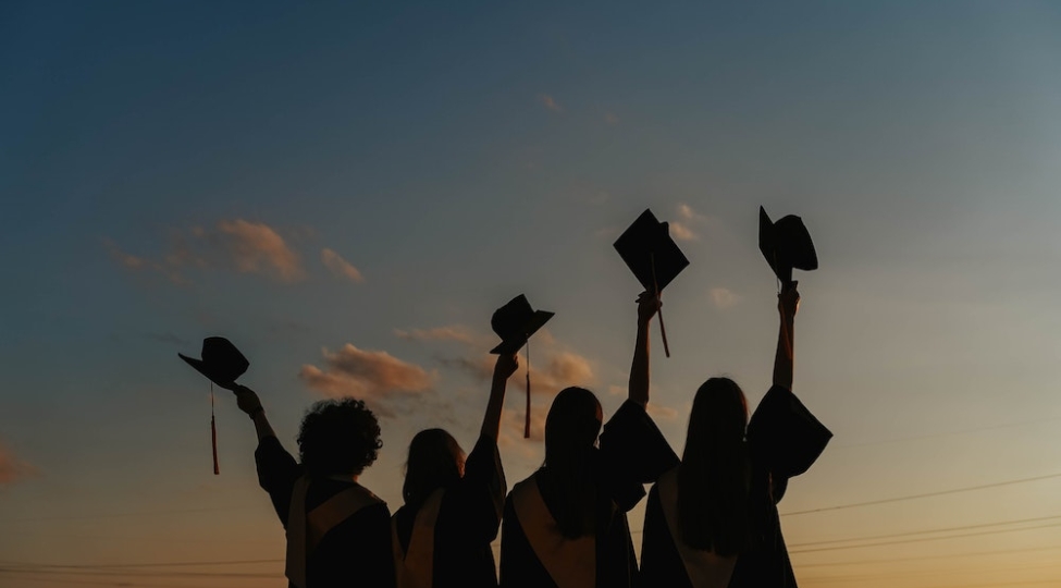 Students graduating